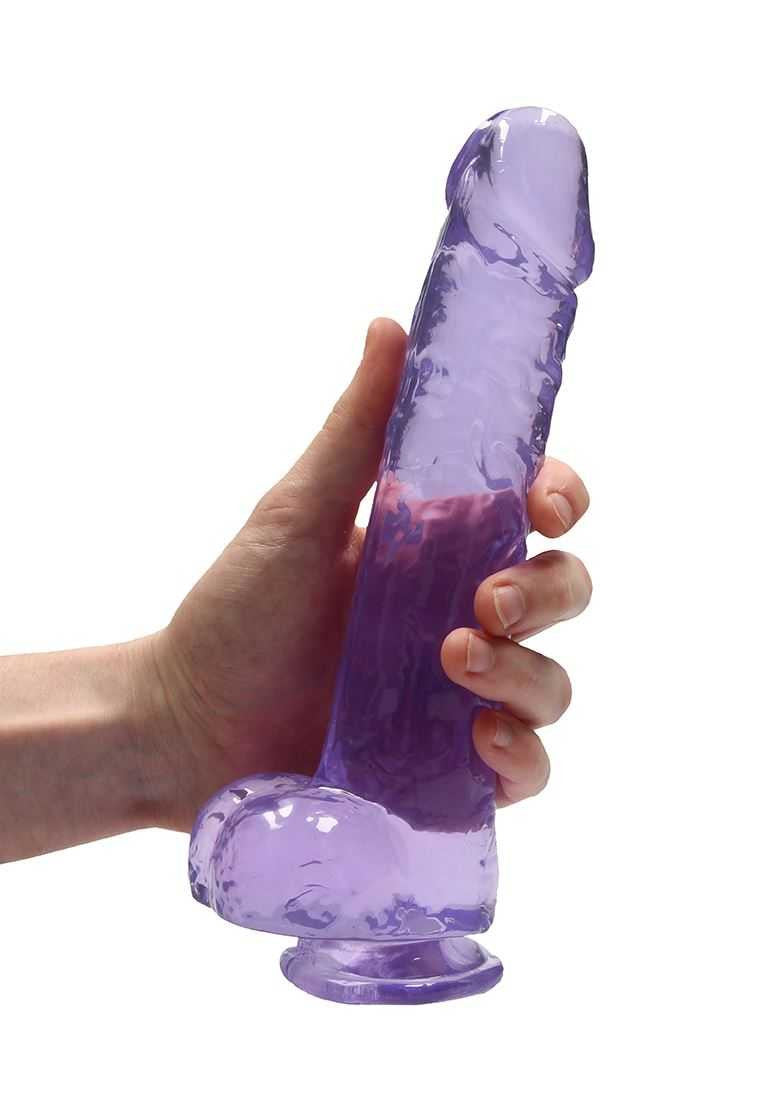 Realistic Dildo with Balls - 9"/ 23 cm SHOTS