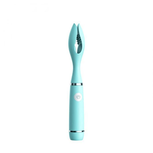 Rechargeable Clitoris Stimulator and Vibrator Teal BuzzPinky