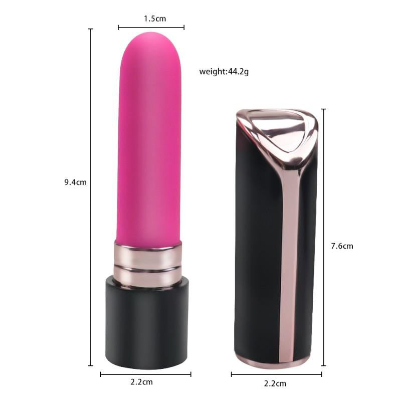 Rechargeable Lipstick Vibrator chisa