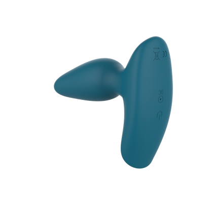 Remote Controlled Vibrating Prostate Massager Blue BuzzPinky