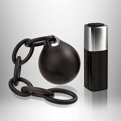 Rocks Off Lust Linx - Ball and Chain 10 Speed Black Rocks off