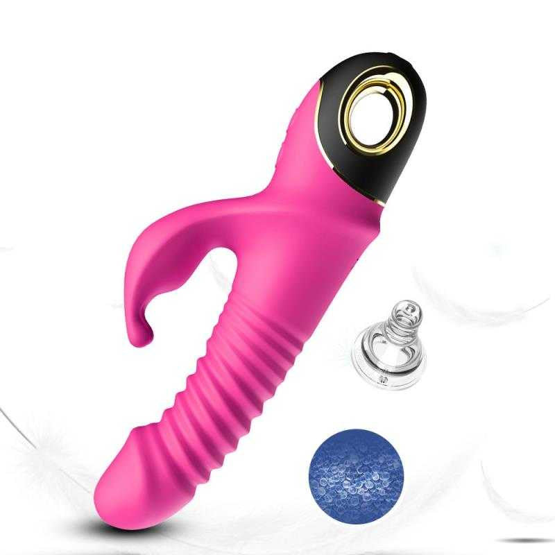 Rose Radiance Rabbit: 9 Modes & 9 Frequencies for Ultimate Pleasure BuzzPinky