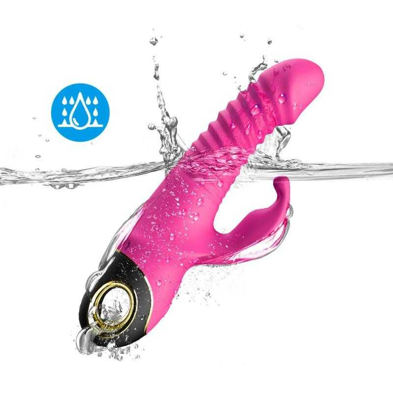 Rose Radiance Rabbit: 9 Modes & 9 Frequencies for Ultimate Pleasure BuzzPinky