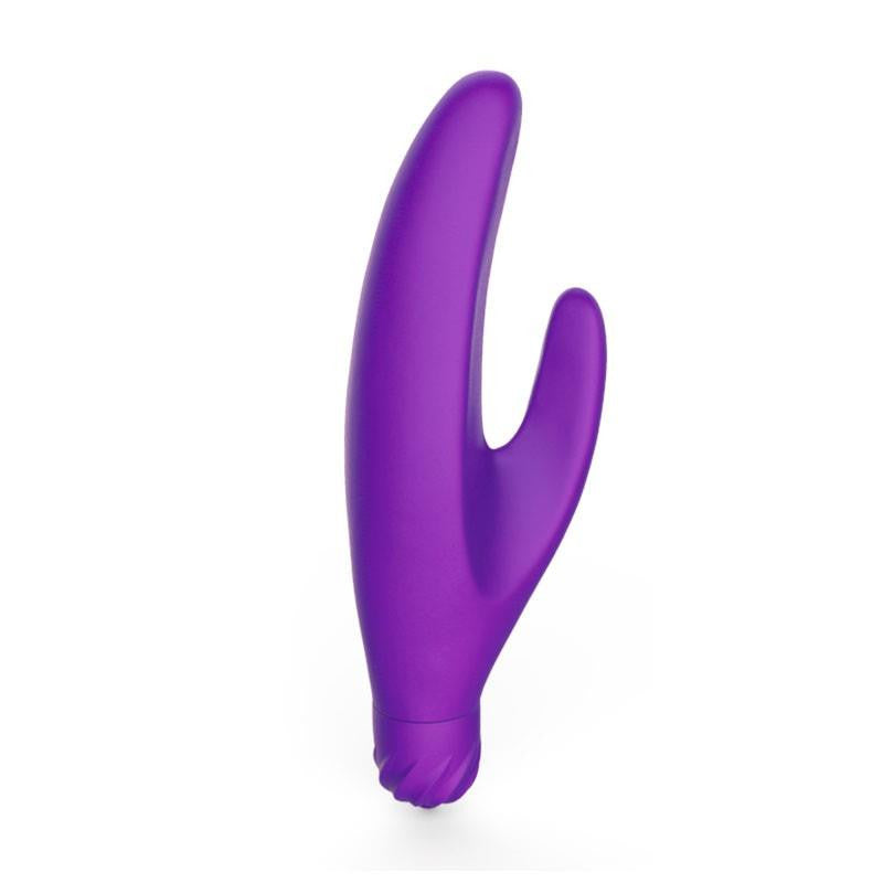 SensuCurve Discreet Rabbit Vibrator Purple BuzzPinky
