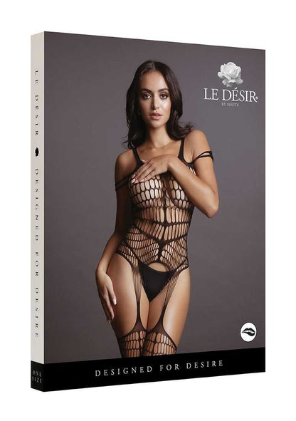Shredded Bodystocking One Size le desir