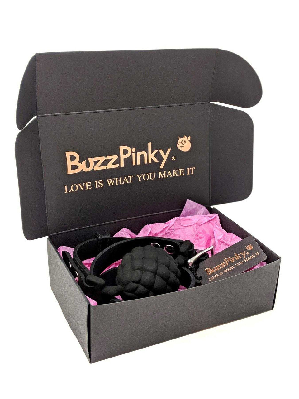Silicone Bubble Ball Gag Large BuzzPinky