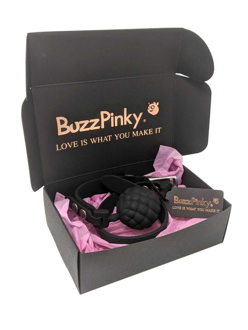 Silicone Bubble Ball Gag Medium BuzzPinky