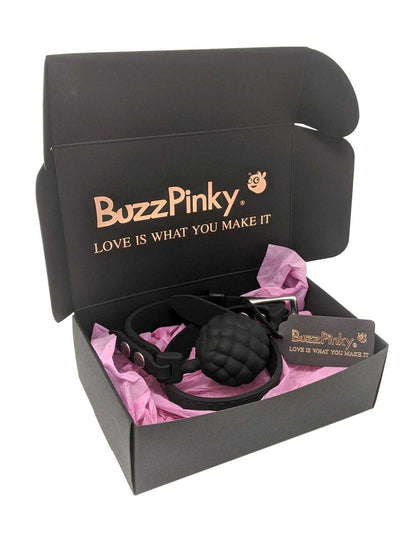 Silicone Bubble Ball Gag Medium BuzzPinky