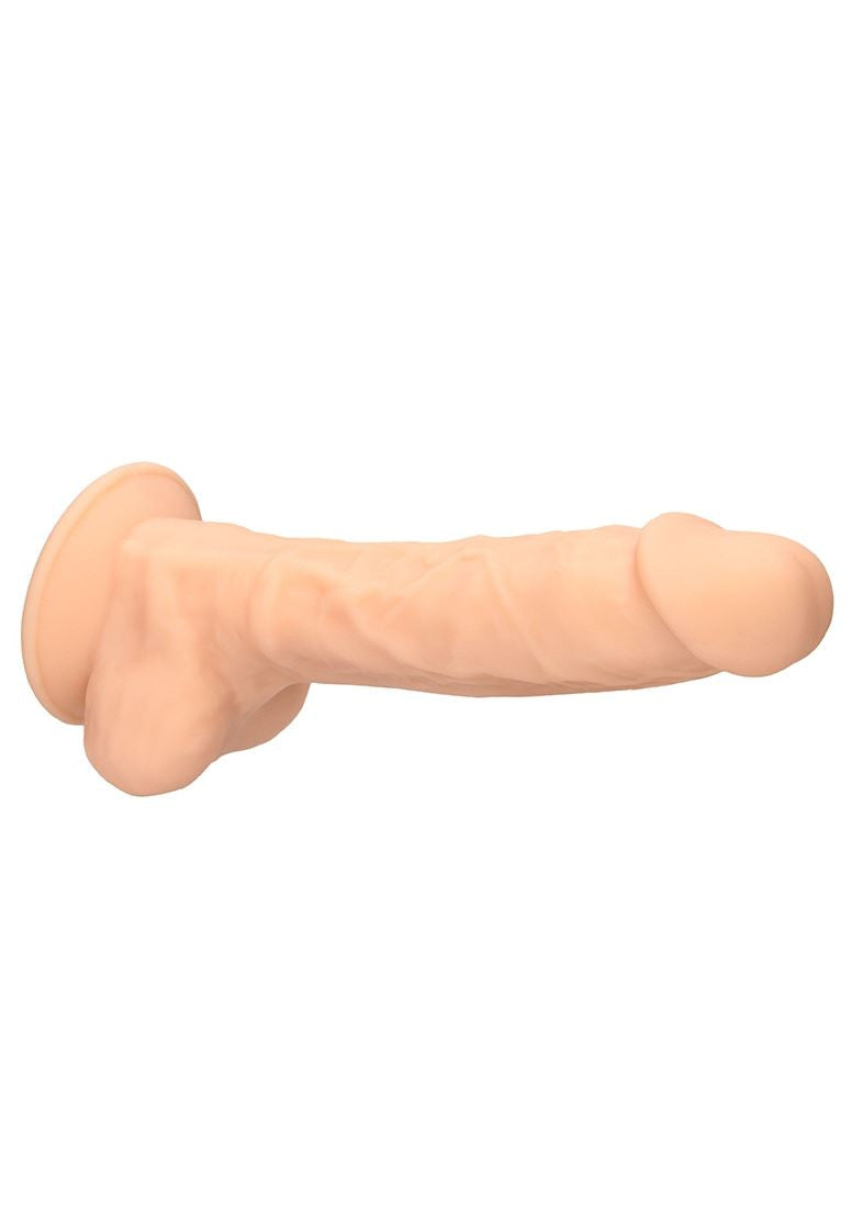 Silicone Dildo with Balls - 7''/ 18 cm SHOTS