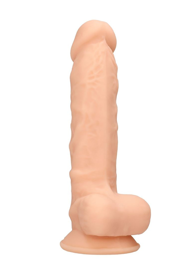 Silicone Dildo with Balls - 7''/ 18 cm SHOTS