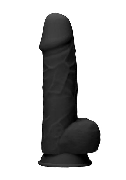 Silicone Dildo with Balls - 8.5''/ 21.6 cm real rock