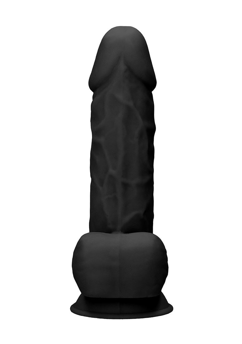 Silicone Dildo with Balls - 8.5''/ 21.6 cm real rock