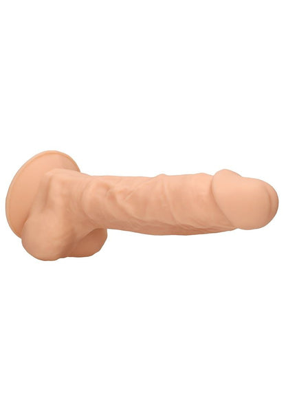 Silicone Dildo with Balls - 9''/ 22.8 cm real rock