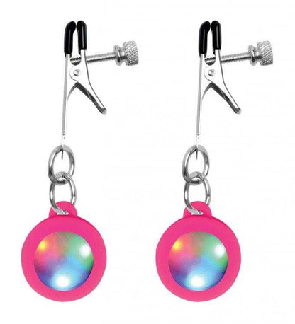 Silicone Light Up Nipple Clamps xr brands