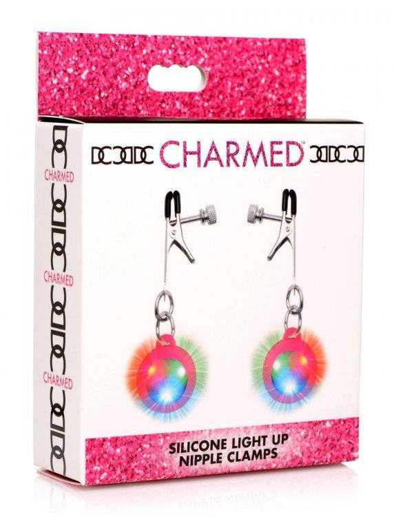 Silicone Light Up Nipple Clamps xr brands
