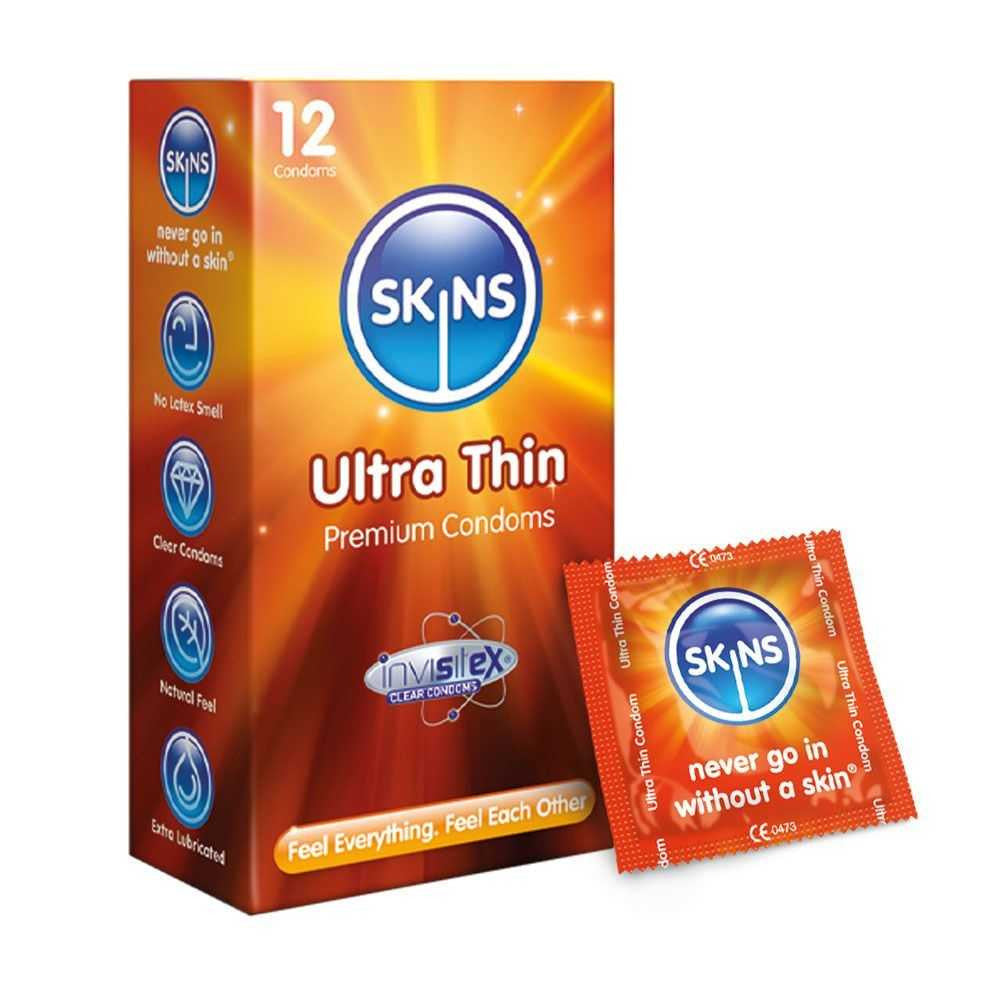 Skins Condoms Ultra Thin 12 Pack skins