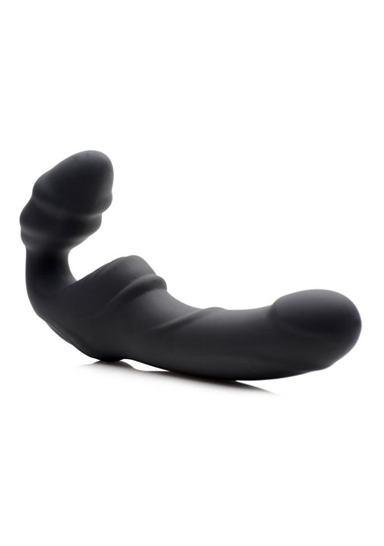 Slim Rider Vibrating Strapless Strap On xr brands