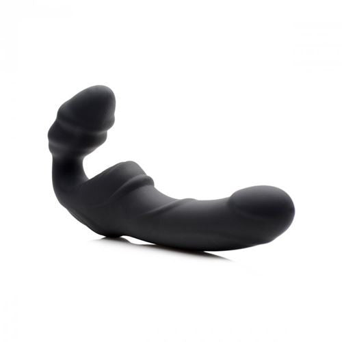 Slim Rider Vibrating Strapless Strap On xr brands