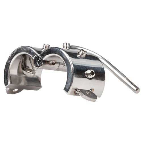 Spiked CBT Ball Stretcher with Scrotum Separator Strapu