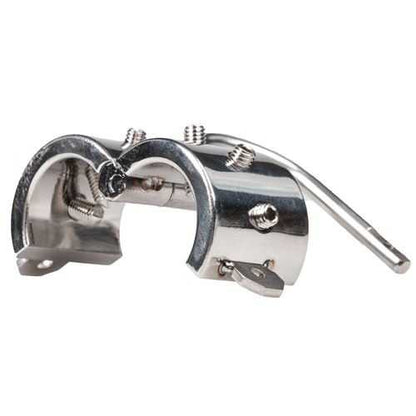 Spiked CBT Ball Stretcher with Scrotum Separator Strapu