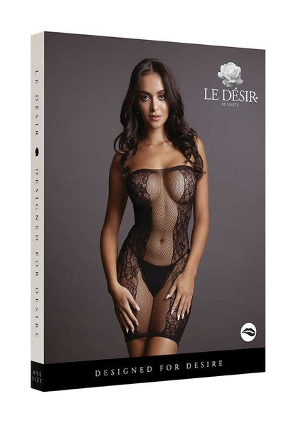 Strapless Mini Dress One Size le desir