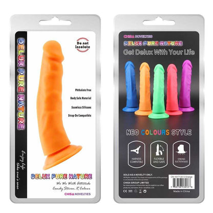 Suction Cup Dildo 8.5" Neon Colour chisa