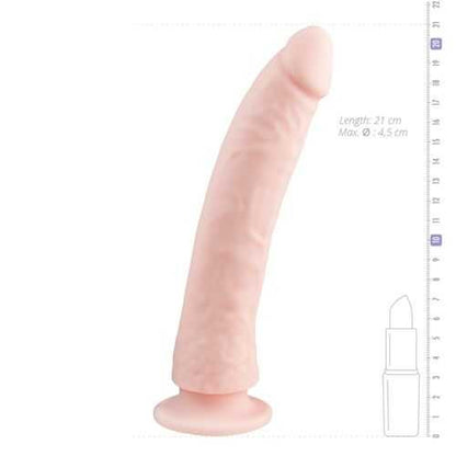 Suction Cup Dildo Flesh Easytoys