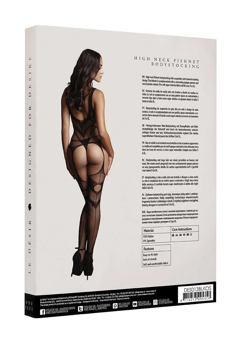 Suspender Bodystocking One Size le desir