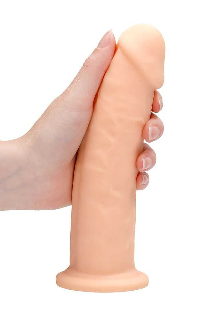The BuzzPinky Realistic Dildo Without Balls 9''/ 22.8cm Flesh BuzzPinky