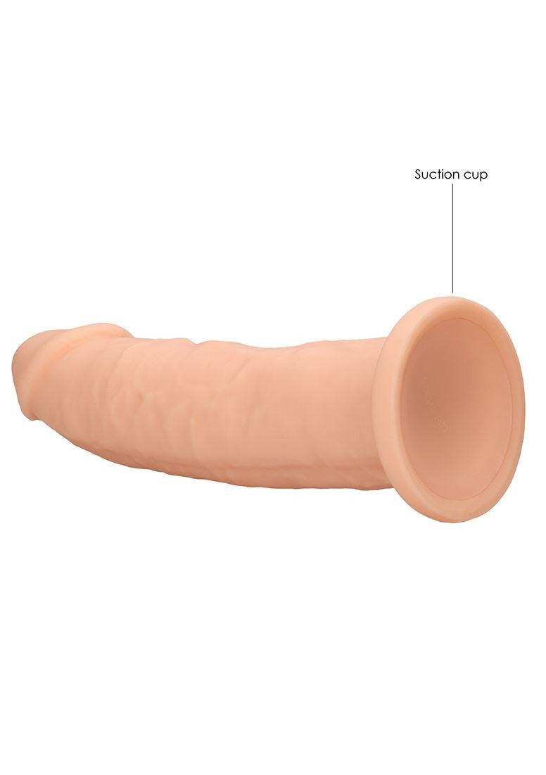 The BuzzPinky Realistic Dildo Without Balls 9''/ 22.8cm Flesh BuzzPinky