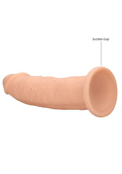The BuzzPinky Realistic Dildo Without Balls 9''/ 22.8cm Flesh BuzzPinky