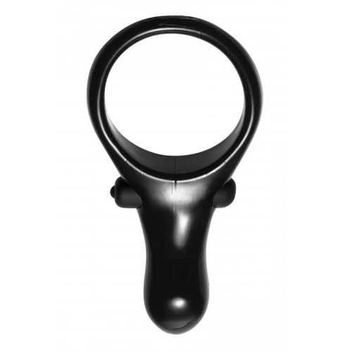 The Mystic Vibrating Cock Ring With Taint Stimulator Master Series