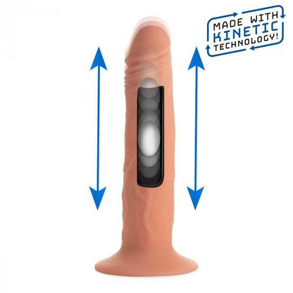 Thumping Dildo - 7-inch, 7X Remote Control, Realistic Feel