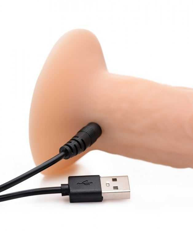 Thumping Dildo - 7-inch, 7X Remote Control, Realistic Feel