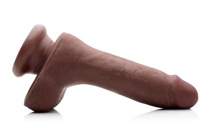 USA Cocks Dual Density 7" Ameriskin Dildo-Dark
