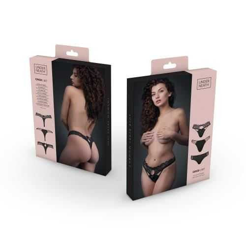 Underneath - Coco Thong Set of 3 Underneath