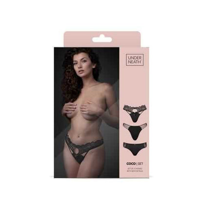 Underneath - Coco Thong Set of 3 Underneath