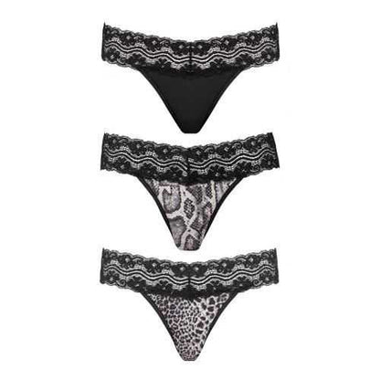 Underneath - Jane Thong Set of 3 Underneath