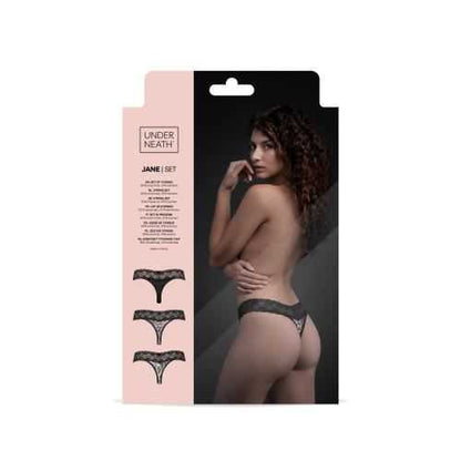 Underneath - Jane Thong Set of 3 Underneath