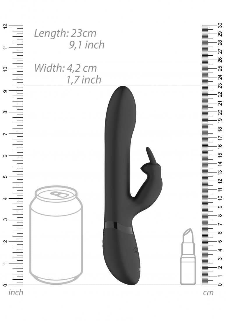 VIVE Amoris Stimulating Beads Rabbit Black VIVE