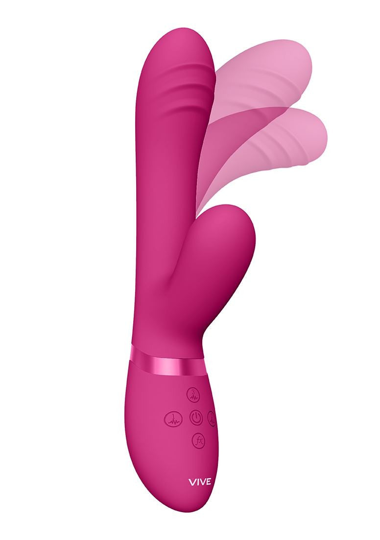 VIVE Tani Finger Motion with PulseWave Vibrator Pink VIVE