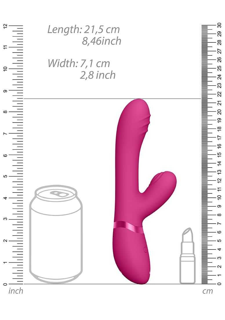 VIVE Tani Finger Motion with PulseWave Vibrator Pink VIVE
