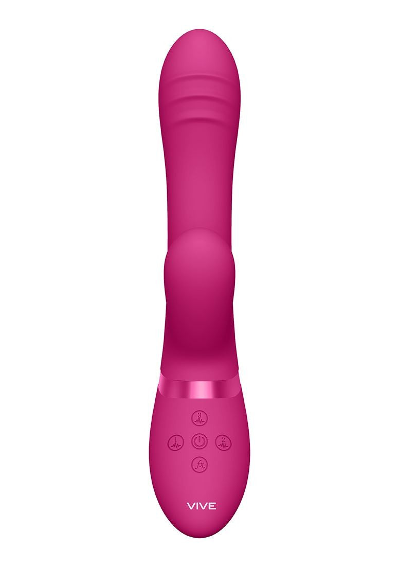 VIVE Tani Finger Motion with PulseWave Vibrator Pink VIVE