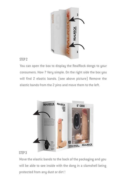 Vibrating Realistic Cock with Balls - 9"/ 22.8 cm SHOTS