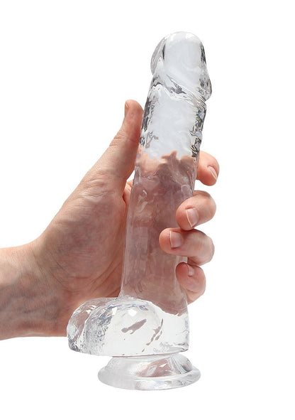 Realistic Dildo with Balls - 8"/ 20 cm
