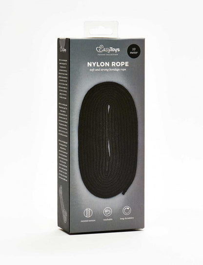 Easytoys Fetish Collection Black Bondage Rope - 10m