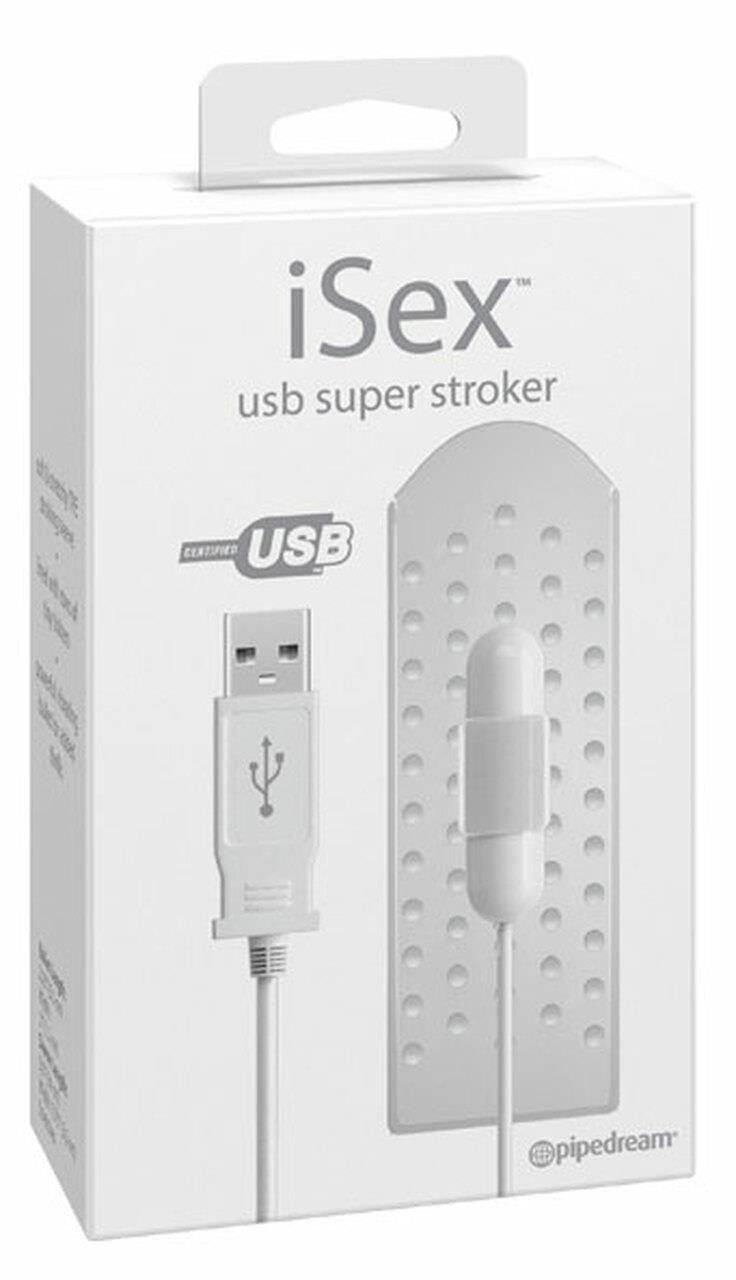 iSex Range PD1057-19 White USB Super Stroker