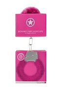 Furry Beginner's Handcuffs - Red / Pink / Black