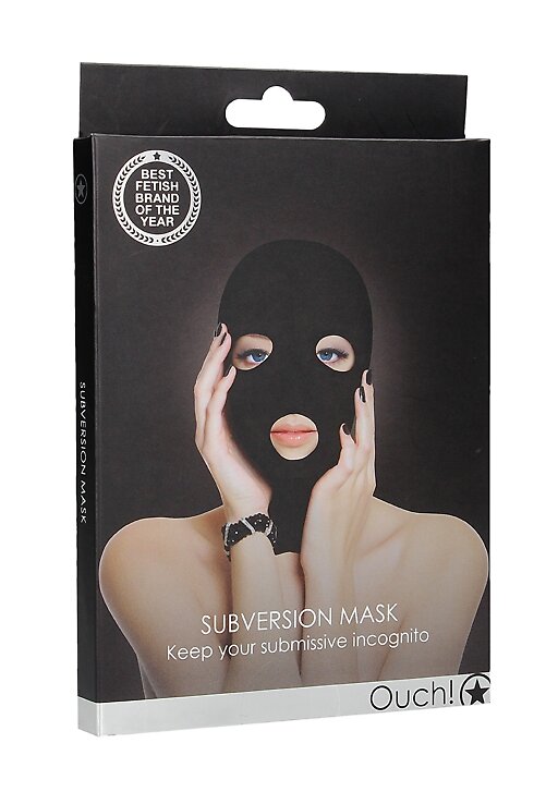 Ouch Subversion Mask - Black