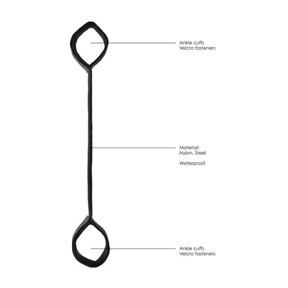 Ouch Spreader Bar with Cuffs